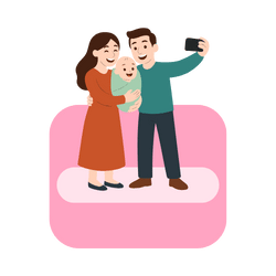 Udostępnianie zdjęć rodzinnych w aplikacji FamilyBee